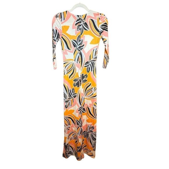 NEW Yumi Kim One & Only pattern Maxi Dress Sz XS in Pink Retro Bloom - Picture 3 of 15